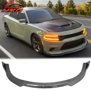 เหมาะสำหรับ Charger SRT 2015-2016 V4 A Style ชุดแต่งกันชนหน้าลายคาร์บอนไฟเบอร์ - Product Image 1