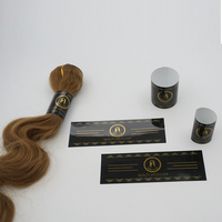 Étiquettes d'impression personnalisées pour les produits capillaires, étiquettes de maquillage pour les feuilles