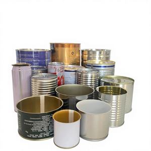 Boîte en fer blanc vide de 500g 800g de haute qualité, personnalisable avec impression, vente en gros, pour thon/jamon/viande/poulet/lait/bonbons à mâcher - Product Image 1