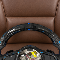Volant GTI en fibre de carbone pour Volkswagen Golf 7 MK7.5 R GTD GTE Polo GTI Jetta CC Passat B8 Tiguan Volant sport
