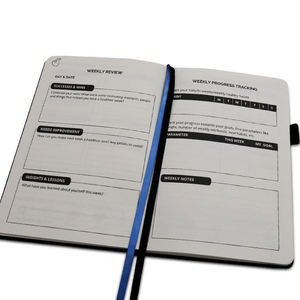 Agenda Settimanale A5 Non Datata, Organizer Giornaliero, Taccuino con Copertina Rigida in Pelle PU e Copertina Stampata - Product Image 4