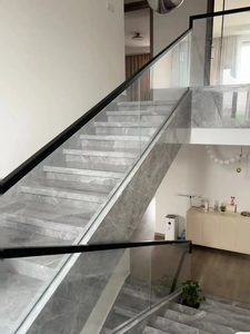 Pietra SH Nuvolato Versilia lastra di marmo Design moderno lucido parete lucida pavimento per soggiorno sala da pranzo Grey <span class=keywords><strong>Marmi</strong></span> - Product Image 6