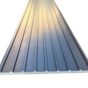 Trọng lượng nhẹ tấm nhôm xây dựng mái ngói Tự Nhiên Pu bọt polyurethane Sandwich <span class=keywords><strong>Panel</strong></span> mái ngói - Product Image 1