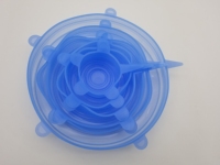 Weeyeco — ensemble de couvercles et couvercles alimentaires extensibles en Silicone, pour le stockage des aliments, récipients, 6 pièces