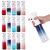 Spray vazio recarregável de plástico, rápido, navio, 200ml, 500ml, cabelo, jardim, salão, névoa, 300ml, continente