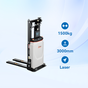 Apilador de Palés de 1.5T con Alcance de 3000MM para Automatización de Almacenes, Solución Logística de Fábrica 1F1530-D, Navegación de Alta Precisión 1 - Product Image 4
