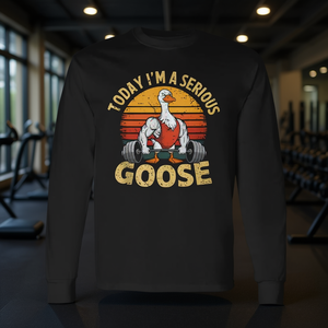 Hoy soy una auténtica patota, camiseta de manga larga para gimnasio, levantamiento de pesas y fitness - Product Image 3