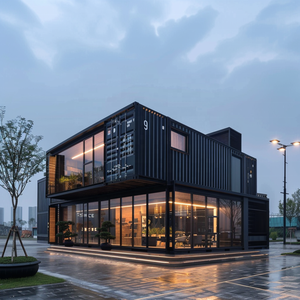 Khu trung tâm bán lẻ <span class=keywords><strong>container</strong></span> di động lắp ghép tùy chỉnh - Product Image 3