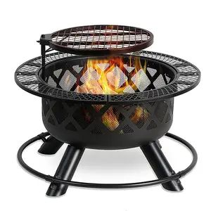 Yangın yeri aracı raf Poker aracı ile MANGAL izgaralar aksesuar standı için demir yangın pense