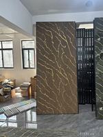 Vente en gros de nouvelles innovations en matière de feuille de marbre UV panneau mural en PVC auto-adhésif nouveau modèle panneau de PVC doré panneau mural décoratif