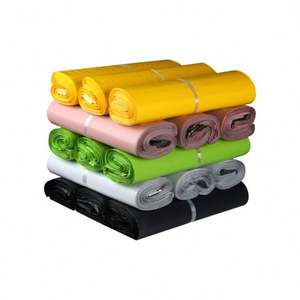 Heavy Duty Thick Compostable Poly Shipping Mailer Bag Manufacturer Custom logo Express Delivery Bag for T-shirt/hat Packaging - Product Image 3