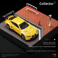 Kit de Diorama de Garage de Stationnement pour Voitures à l'Échelle 1:64 à Deux Niveaux pour Importateurs, Distributeurs et Commandes de Reapprovisionnement en Gros