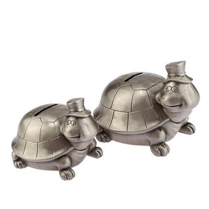 Tirelire en métal de chameau antique, coffre-fort pour pièces de monnaie - Product Image 2