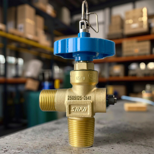 วาล์วควบคุมการไหลแบบนิวเมติกคุณภาพเยี่ยม ป้องกันความปลอดภัย 20MPa ตัววาล์วทองเหลือง DN4MM สำหรับแก๊ส LPG รุ่น BYF-3 - Product Image 6