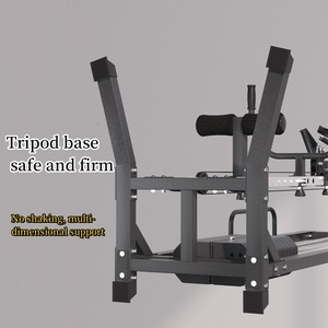 Thiết yếu nhà phòng tập thể dục Máy treo tường cáp chéo ròng rọc Lat kéo hàng ngồi xổm/ngực tập thể dục đa chức năng trạm tập thể dục - Product Image 3