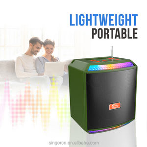 Haut-parleur Bluetooth portable sans fil ZQS-832T RGB pour extérieur avec charge solaire, radio FM, prise en charge TF/USB, super basses pour fêtes - Product Image 4