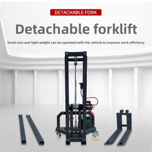 Forklift Kecil Portabel Lepas Pasang 300kg1.6m untuk Pengangkatan Lampu Panggung dan Speaker, Cocok untuk Memuat dan Memunggah Barang di Minivan - Product Image 4