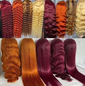 Miến điện xoăn HD ren phía trước Tóc Giả 100% nguyên Trinh Nữ tóc tự nhiên giá bán buôn hàng đầu bán tóc con người Trong Suốt Ren tóc giả - Product Image 5