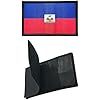 Patch Haïti patchs drapeau Haïti patchs brodés pour sacs à dos casquettes chapeaux vestes pantalons crochet et boucle