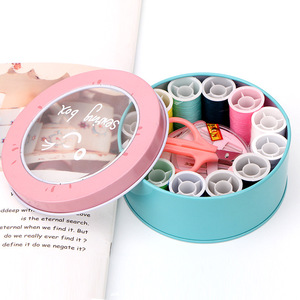 Mini Kit de costura <span class=keywords><strong>en</strong></span> caja de metal caso al azar color - Product Image 3