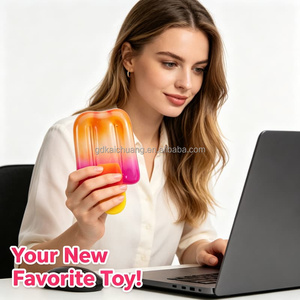 Boîte mystère de jouets anti-stress à presser, doux, élastiques et lisses, en forme de crème glacée, pour l'été, idéal comme cadeau pour enfants et adultes, pour le voyage et le jeu de poche - Product Image 2