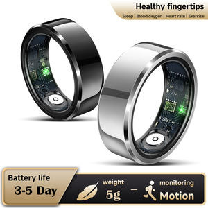 Heart Rate Tracking Sleep Pedometer Blood Oxygen Monitoring Waterproof Sports Smart <b>Ring</b> - Product Image 5