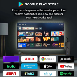 Mortal Q8 Smart <span class=keywords><strong>TV</strong></span> Stick Android 14 Allwinner H313 Quad Core 2GB 4K 60fps WiFi 6 5.0 Télécommande vocale Lecteur multimédia en streaming - Product Image 5