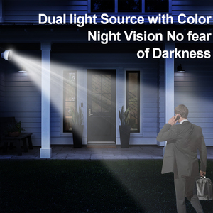 Tuya HD 3MP đầy đủ màu sắc Mini mạng không dây Spotlight <span class=keywords><strong>camera</strong></span> trong nhà Hệ thống an ninh với màu sắc tầm nhìn ban đêm <span class=keywords><strong>IP</strong></span> Pin - Product Image 2