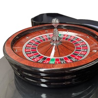 Roues de roulette en bois de casino de haute qualité personnalisables