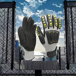 <span class=keywords><strong>Guanti</strong></span> TPR Anti-impatto Anti-impatto con protezione ANSI livello A5 - Product Image 2