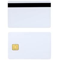 SLE4442/4428 Carte IC de contact réinscriptible blanche vierge de haute sécurité-Contrôle d'accès et cartes blanches imprimables d'identification