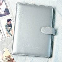 Vente directe usine : Album de rangement et de présentation A5 pour cartes argentées, à quatre compartiments, pour cartes de 3 pouces