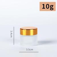 Vente en gros de pots en verre pour crème avec couvercle, de 5 à 100 g, pour crème, emballage pour soins de la peau