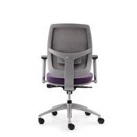 Chaise design moderne violette ergonomique et confortable pour la maison chaise de bureau avec coussin en éponge pour ordinateur