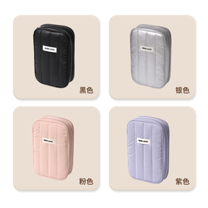 Organizador de Cables Multifuncional de Tela con Acabado Brillante, Tipo Piso, de Tres Capas, Portátil, Moderno y Premium, Bolsas para Almacenamiento y Gestión de Cables - Product Image 3