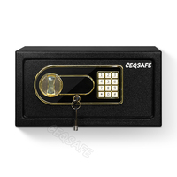 CEQSAFE Meistverkaufter Metall-Tresor für Zuhause und Büro Elektronischer Digitaler Passwort-Sicherheitstresor aus Stahl