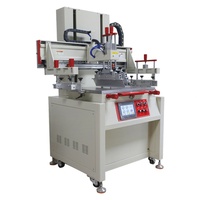 Nouvelle machine d'impression sérigraphique semi-automatique avec écran tactile pour l'impression de sacs en plastique, boîtes d'emballage, tubes et cartes