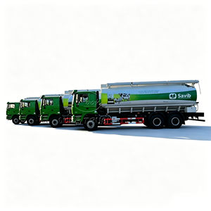 Camión de Carga Pesada Savib Verde de 40000L con Transmisión Manual, Semirremolque Jiefang Nuevo - Product Image 1