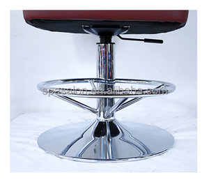 Chaises de casino modernes de haute qualité Chaise de poker rotative populaire Chaises de machine à sous de base de couleur dorée - Product Image 6