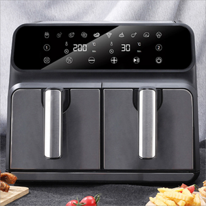 Échantillon gratuit 8L <span class=keywords><strong>Black</strong></span> <span class=keywords><strong>friday</strong></span> Deals 2025 Air Friteuse Mijoteuse Combo Friteuse Vaporisateur d'huile Bouteille Air Friteuse 2 Tiroirs - Product Image 3