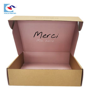 Caja de Cartón Corrugado para Envíos Postales con Impresión Personalizada para Mercancías - Product Image 4