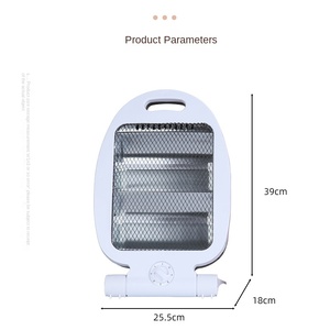 Petit poisson rouge Quartz ventilateur <span class=keywords><strong>chauffage</strong></span> bureau ménage économie d'énergie <span class=keywords><strong>chauffage</strong></span> rapide Protection contre la surchauffe affichage LED 600W - Product Image 2