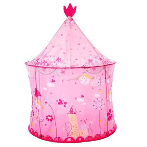 Gran Carpa de Juego Rosa para Niñas, Tipo <span class=keywords><strong>Princesa</strong></span>, para Interiores y Exteriores, Casa de Juegos Plegable, <span class=keywords><strong>Castillo</strong></span> de Juguete para Bebés, Carpa de Camping para Niños - Product Image 4