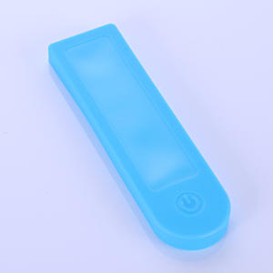Housse de protection en silicone imperméable pour panneau de commande de trottinettes électriques, taille unique, noire, résistante à l'eau - Product Image 1