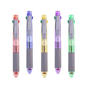 Wholesale 4-in-1 Novelty Advertising Ballpoint <b>Pen</b> <b>Multi</b>-<b>Color</b> Plastic Ball <b>Pen</b> with Custom Logo for Office & Business Promotion - Product Image 4