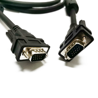 Nouveau Support personnalisé DB D Sub 15 broches connecteur de câble mâle à mâle connecteur de câble Audio et vidéo