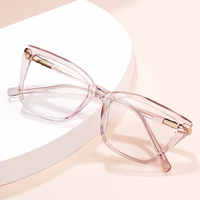 MS 991506 Lunettes tendance anti-lumière bleue pour enfants, monture rouge dégradée