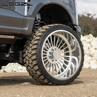 عجلات LSGZL المطروقة فائقة القوة مقاسات 20x10 20x12 24x12 22x10 22x12 22x14 24x14 26x14 26x16 8x6.5 8x200 6x139.7 8x170 8x180 8x165.1