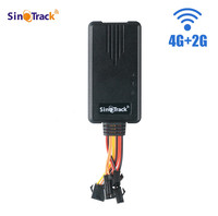 Rastreador GPS SinoTrack inteligente de posición precisa 4G + 2G LTE, con corte remoto del motor, ST-906L