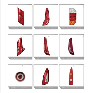 Ensemble de feux arrière de bus, divers styles, feux arrière halogènes/<span class=keywords><strong>LED</strong></span> pour pièces de rechange de bus Yutong/Higer/Kinglong - Product Image 3
